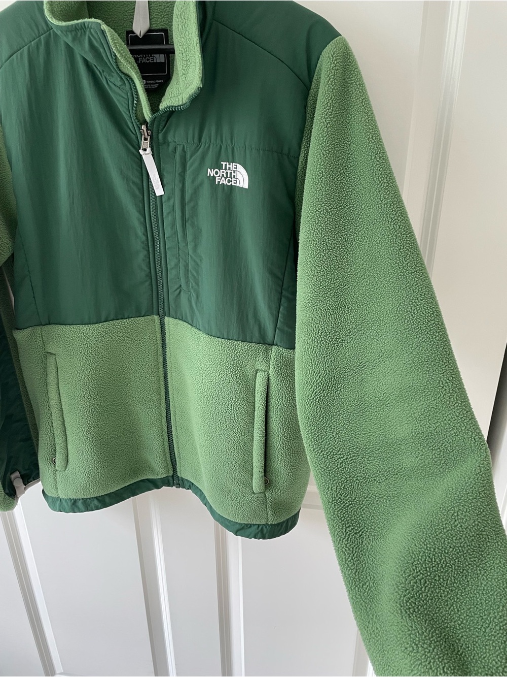 The North Face Denali Fleece Jacket Coat Green Womens Size Large - Picture 4 of 7